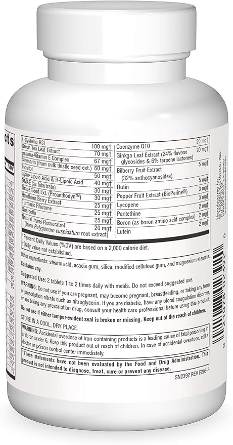 Source Naturals Life Force Vegan Multiple, Complete All-Vegan Nutrition* - 60 Tablets