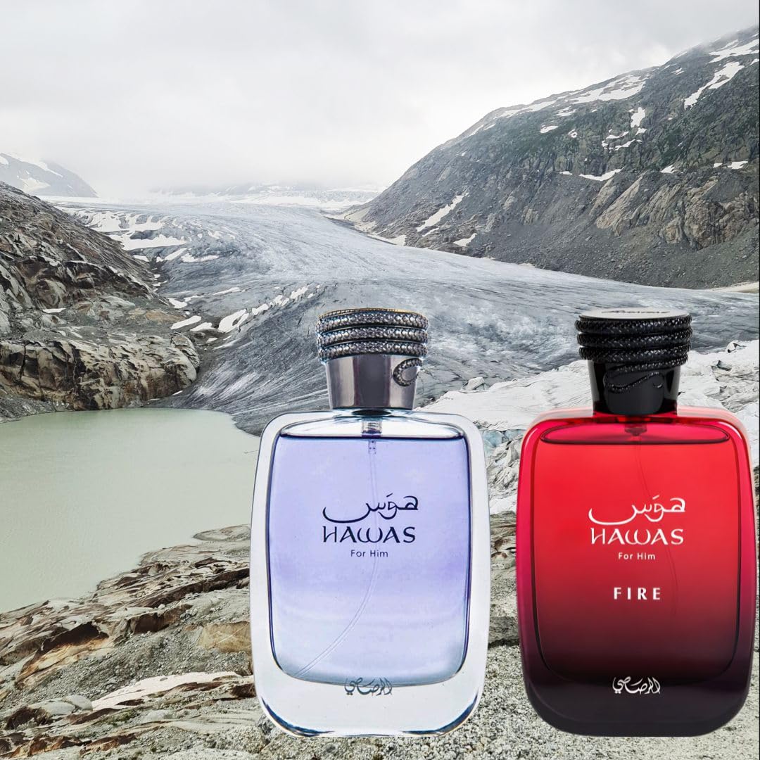 Rasasi Hawas Fire Eau De Parfum Spray 100ML | Bold & Fiery Masculine Scent