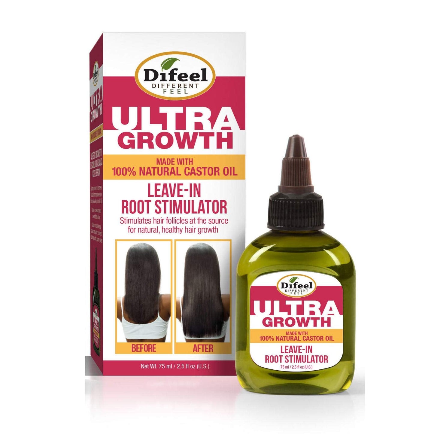 Difeel Ultra Growth Leave-In Root Stimulator 2.5 Oz.