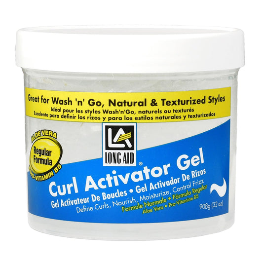 Ampro Long-Aid Curl Activator Gel For Women - 32 Oz Gel