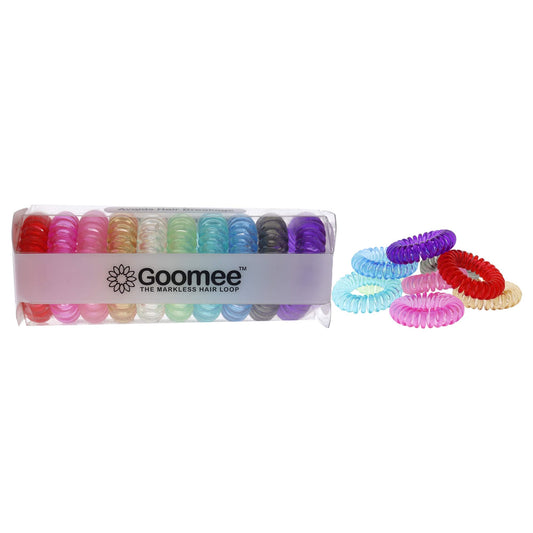 Goomee The Markless Hair Loop Set - Jelly Collection Women 10 Pc