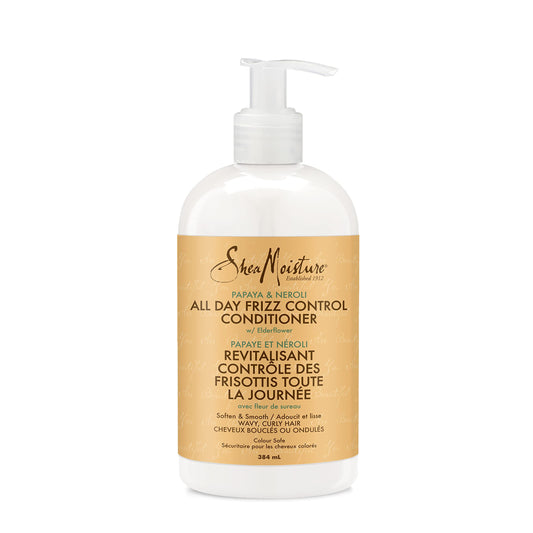 Sheamoisture Frizz Control Conditioner For Dry Hair, Papaya And Neroli, Sulfate Free Conditioner , 13.0 Fl Ounce