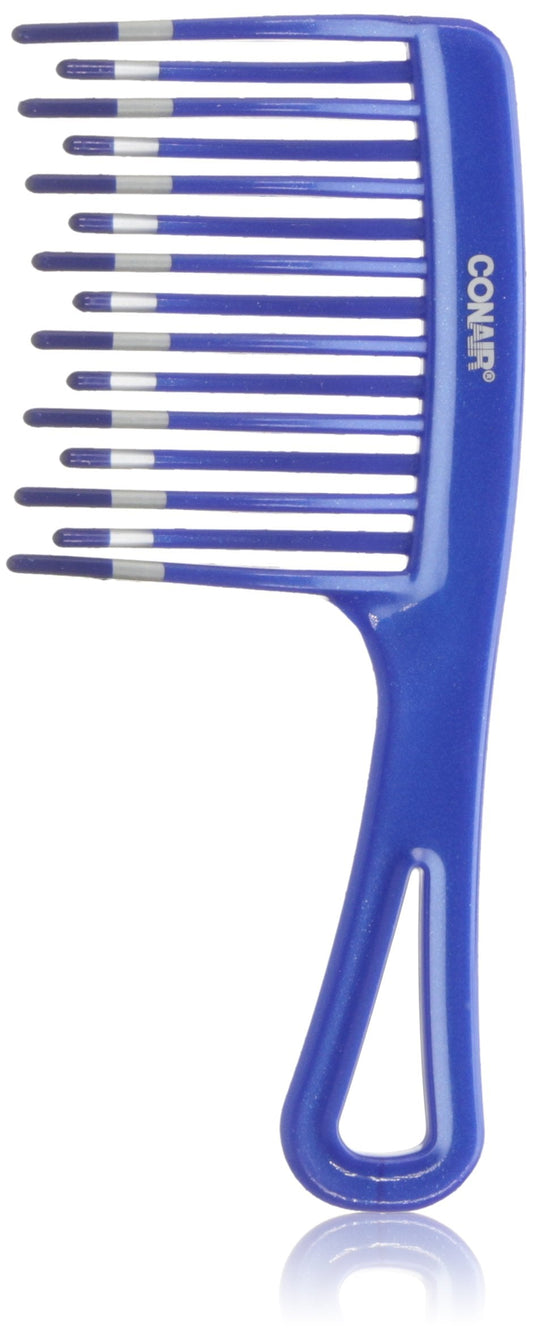 Conair Comb Detangle, 3.2 Ounce, Colors May Vary, 1 Pack