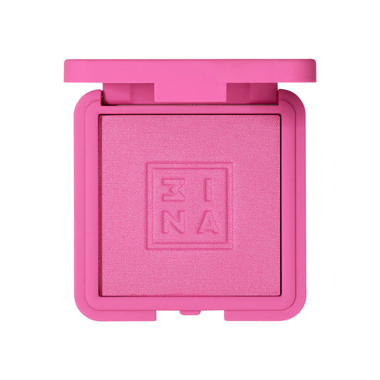 3Ina The Blush 371 - Natural, Light Mineral Powder Blush For Sensitive Skin - Blendable, Buildable Rouge To Give Skin A Pigmente