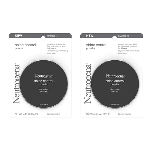 Neutrogena Shine Control Mattifying Face Powder For Oily Or Combination Skin, Lightweight & Oil-Absorbing Powder With Rice Prote