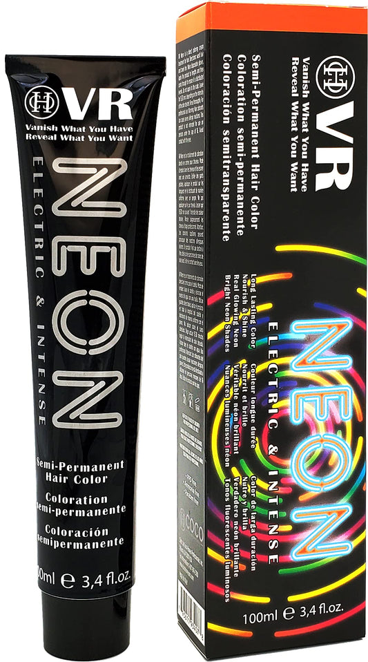 Cocohoney Vr Neon Color Electric & Intense Semi-Permanant Hair Color | Vegan And Cruelty-Free | Long Lasting Color | Nourish & S
