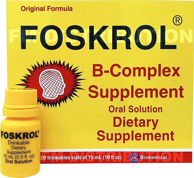 Foskrol (Complejo B) - B Complex Supplements