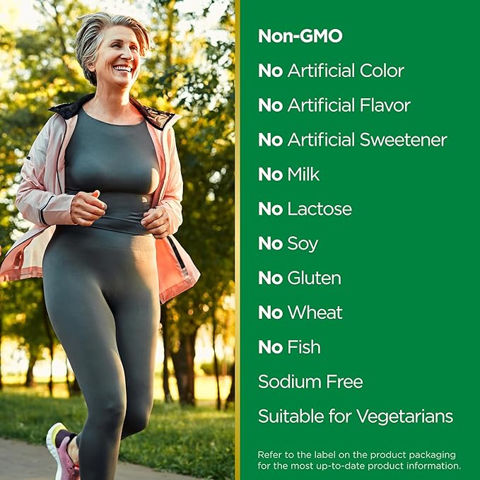 Nature's Bounty Vitamin D3 K2 Supplement, 4000 IU Vitamin D3 Plus 100 mcg of Vitamin K for Heart & Bone Health Support, 30 Day Supply, 30 Vegetarian Capsules, K2 + D3 Supplements for Adults