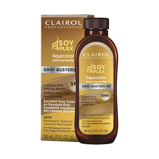 Clairol Professional Permanent Liquicolor For Dark Hair Color, 5Nn Lightest Neutral Brown, 2 Oz