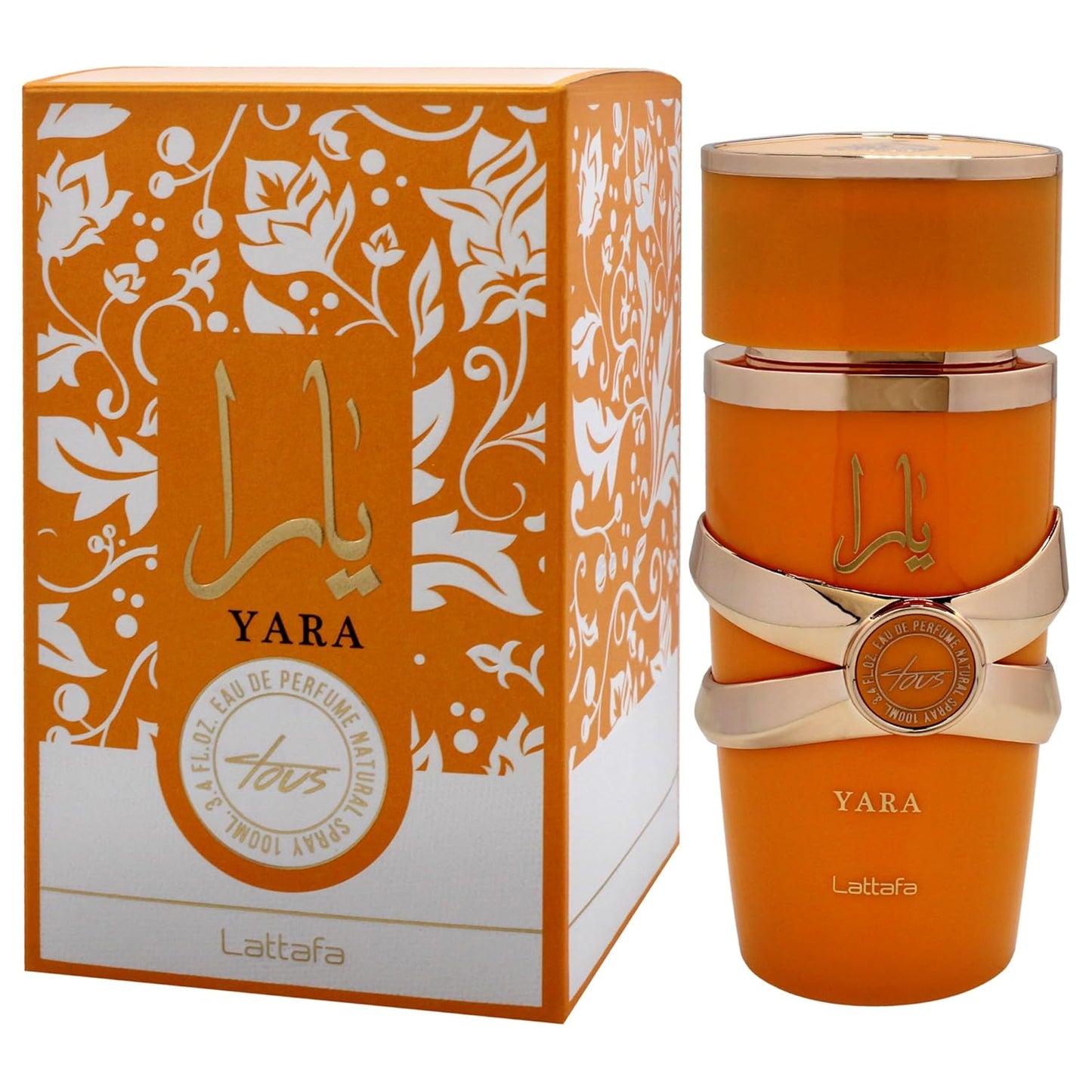 Lattafa Yara Perfume Set | 3.4 Fl Oz | Elegant Fragrance for Women