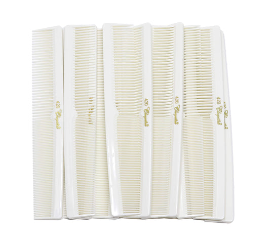 Krest Cleopatra 420. 7 Inch Hair Cutting Combs. Barbers & Hairstylist Combs. 1 Dz.