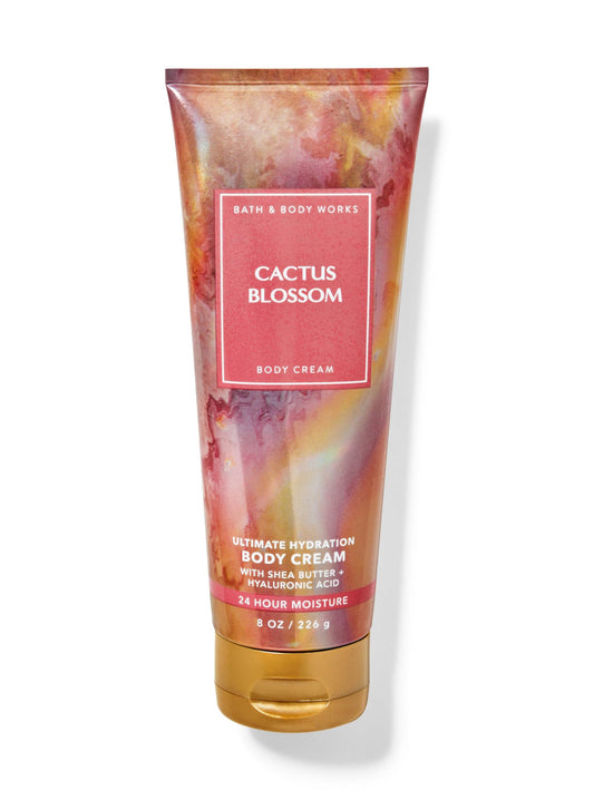 Bath & Body Works Cactus Blossom Signature Collection Ultra Shea Body Cream 8 Ounce (Cactus Blossom)