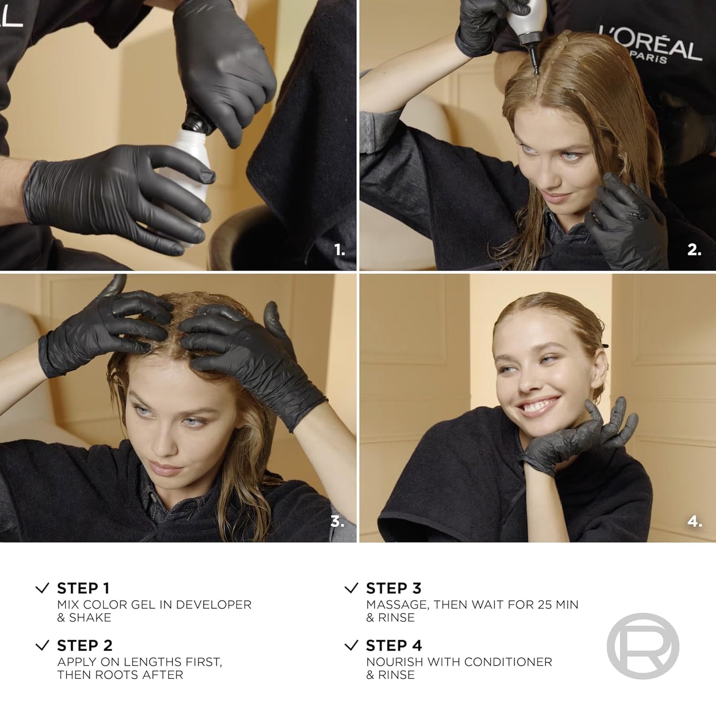 L'Oreal Paris Hair Color | Natural Black 2 | Fade-Defying & Radiant, 9 Weeks