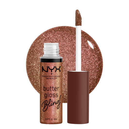 NYX Butter Gloss | Vegan Lip Gloss - Non-Sticky & Shiny | Hustla Shade