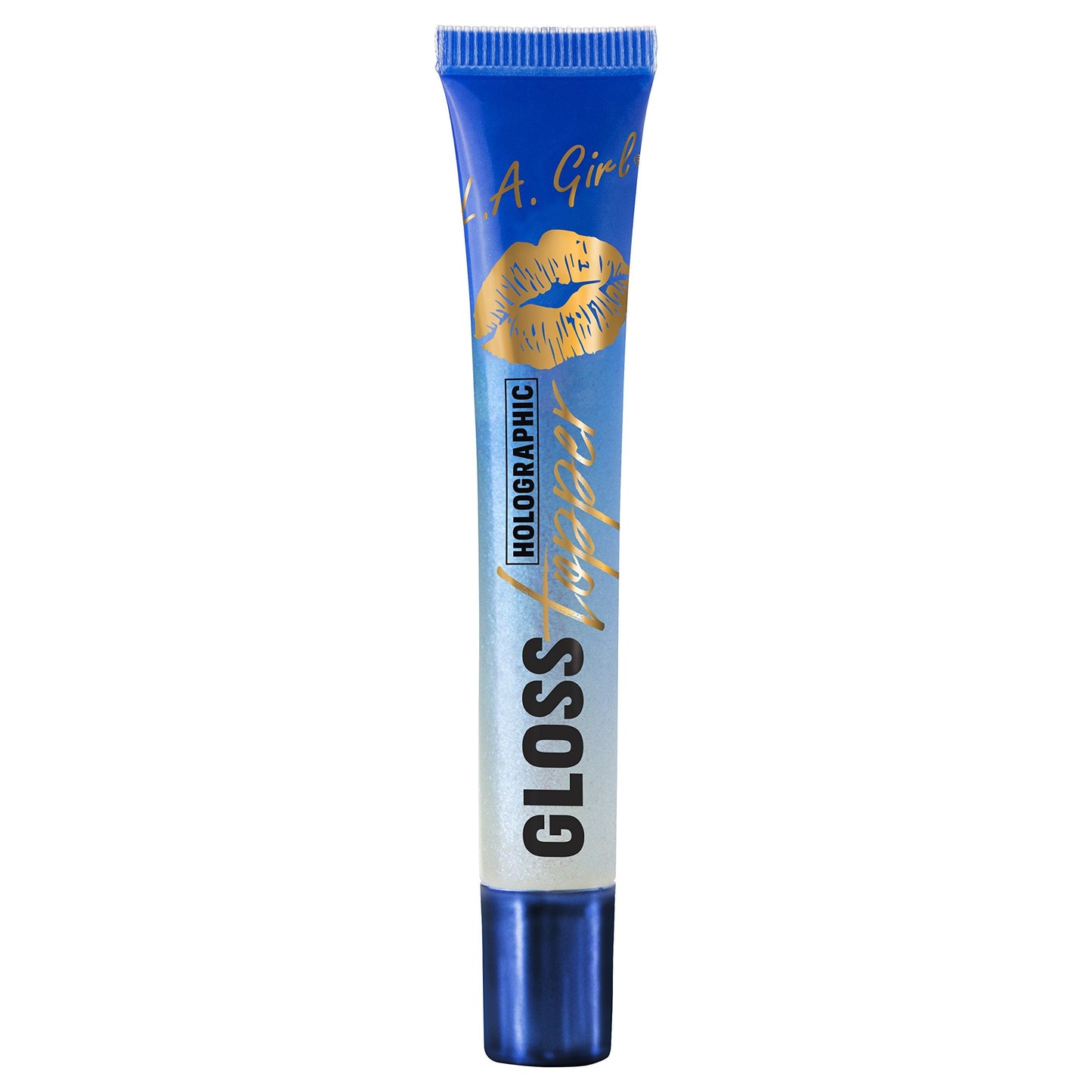 L.A. Girl Holographic Gloss Topper, Kaleidoscope, 0.34 Fl. Oz.,Blue,Glg573