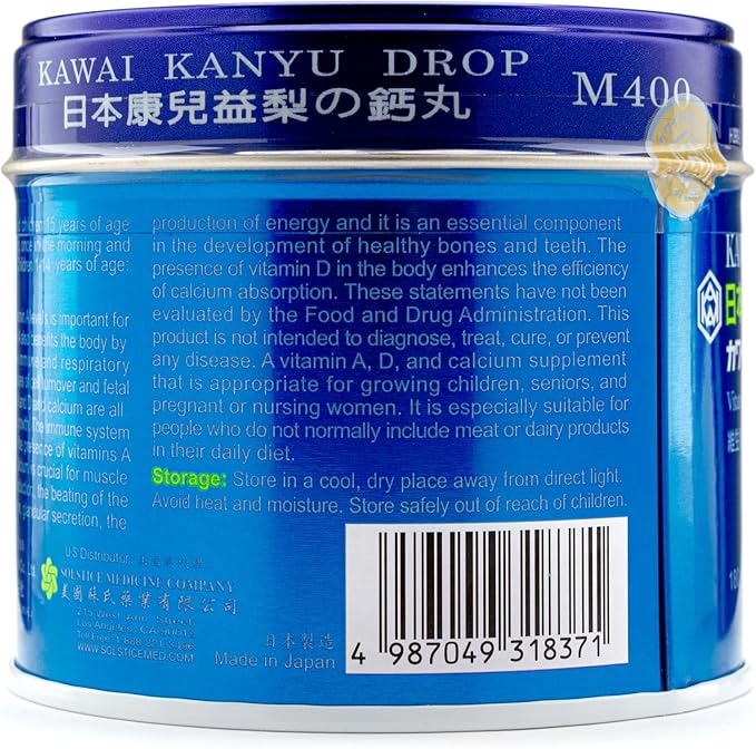 Vitamin A+D+Calcium Drop M400 (Pear Falvor)