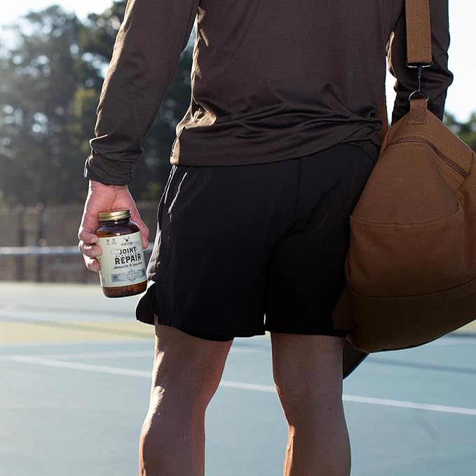 HEART & SOIL – 3000mg Joint Support Supplement with Grass-Fed Bone Marrow & Bovine Tracheal Cartilage for Mobility & Immune Function – Non-GMO, Allergen-Free - 180 Capsules