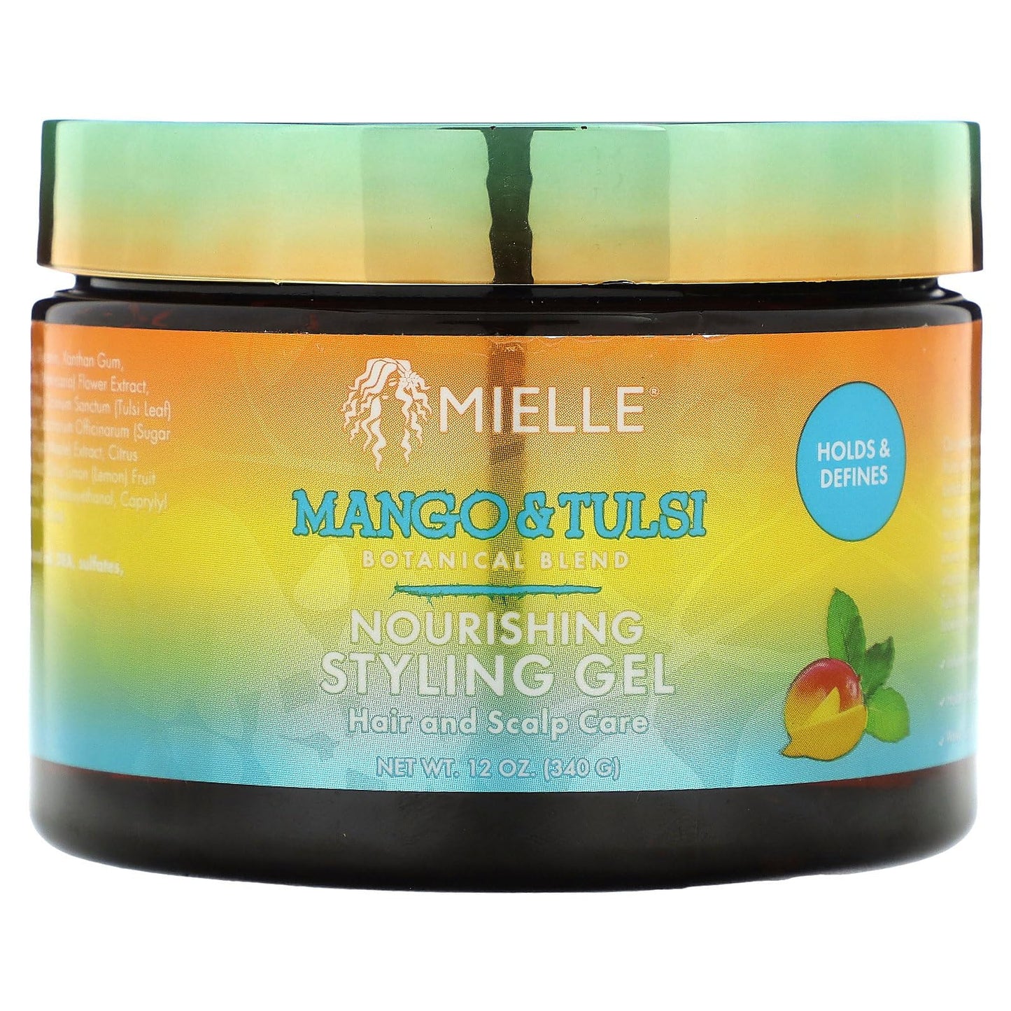 Mielle Nourishing Styling Gel Mango & Tulsi 12 Oz (Pack Of 1)