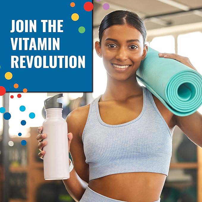 Ener-C Tangerine & Grapefruit Multivitamin Drink Mix, 1000mg Vitamin C, Non-GMO, Vegan, Real Fruit Juice Powders, Natural Immunity Support, Electrolytes, Gluten Free, 1-Pack of 30