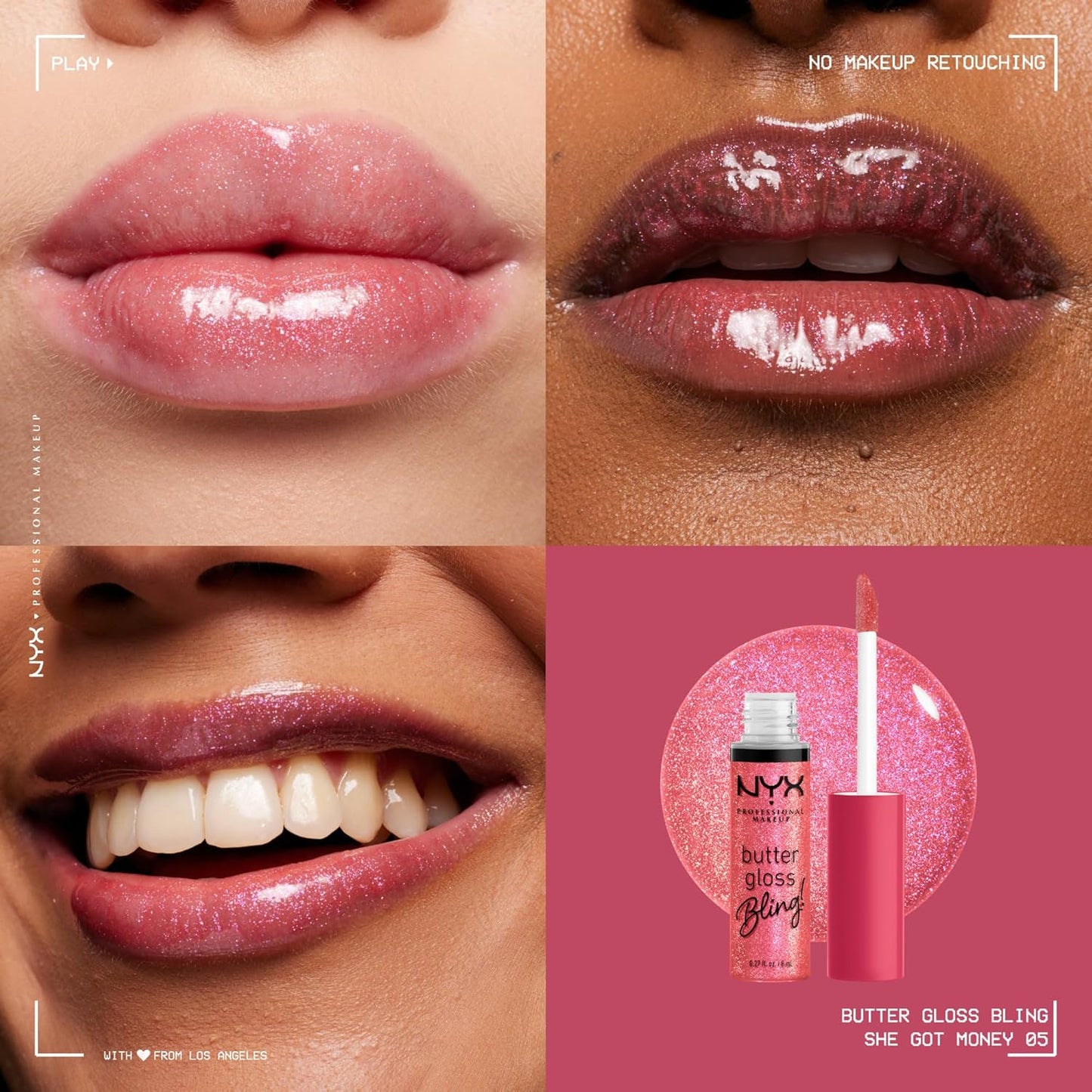 NYX Butter Gloss | Vegan Lip Gloss - Non-Sticky & Shiny | She Got Money