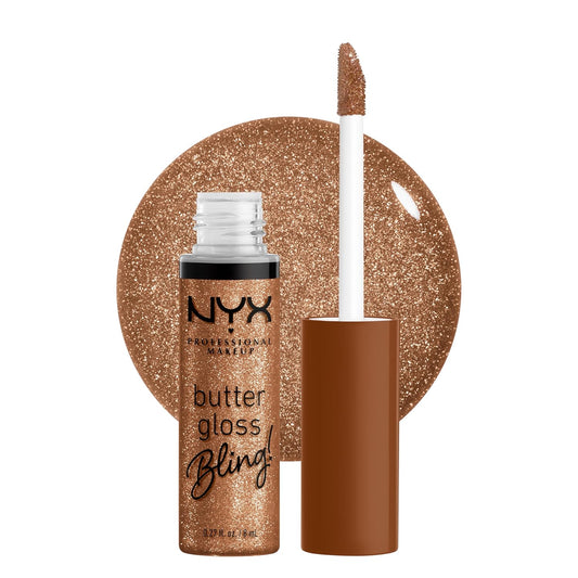 NYX Butter Gloss | Vegan Lip Gloss for Shiny, Non-Sticky Finish - Pay Me In Gold