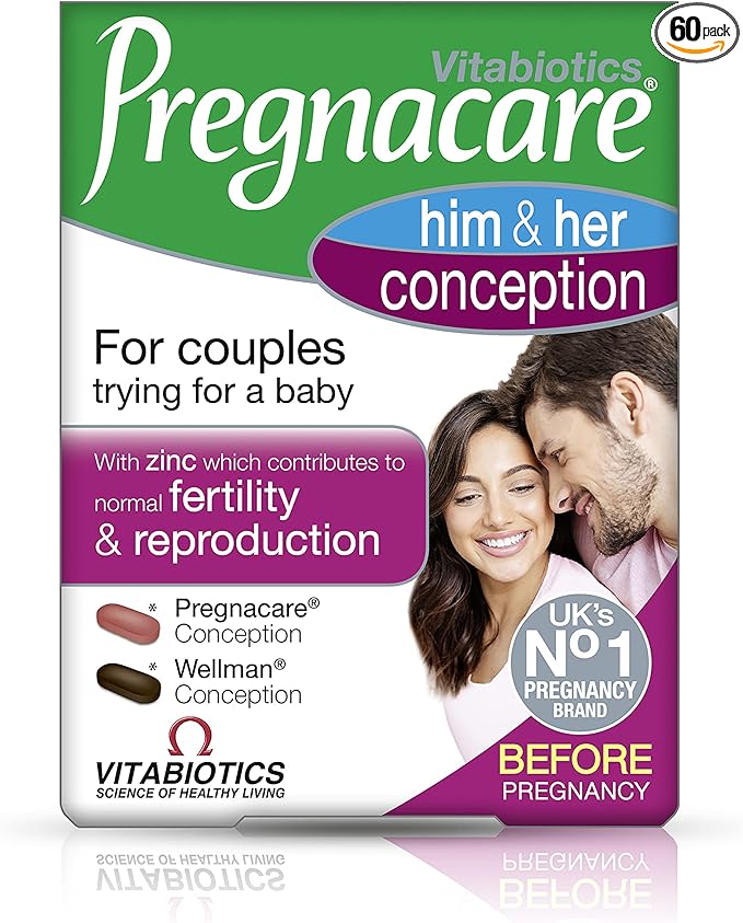Vitabiotics - Pregnacare - His & Her Conception - 2x30 Tablets