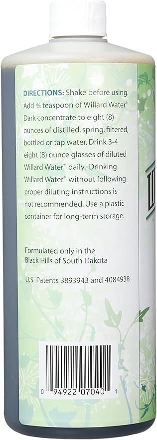 Willard Water XXX Dark Multi-Vitamin, 32 Ounce