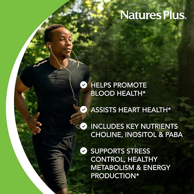 Natures Plus Mega B-150 Complex - 90 Sustained Release Vegetarian Tablets - Maximum Potency B Complex Vitamin Supplement -Gluten Free - 90 Servings