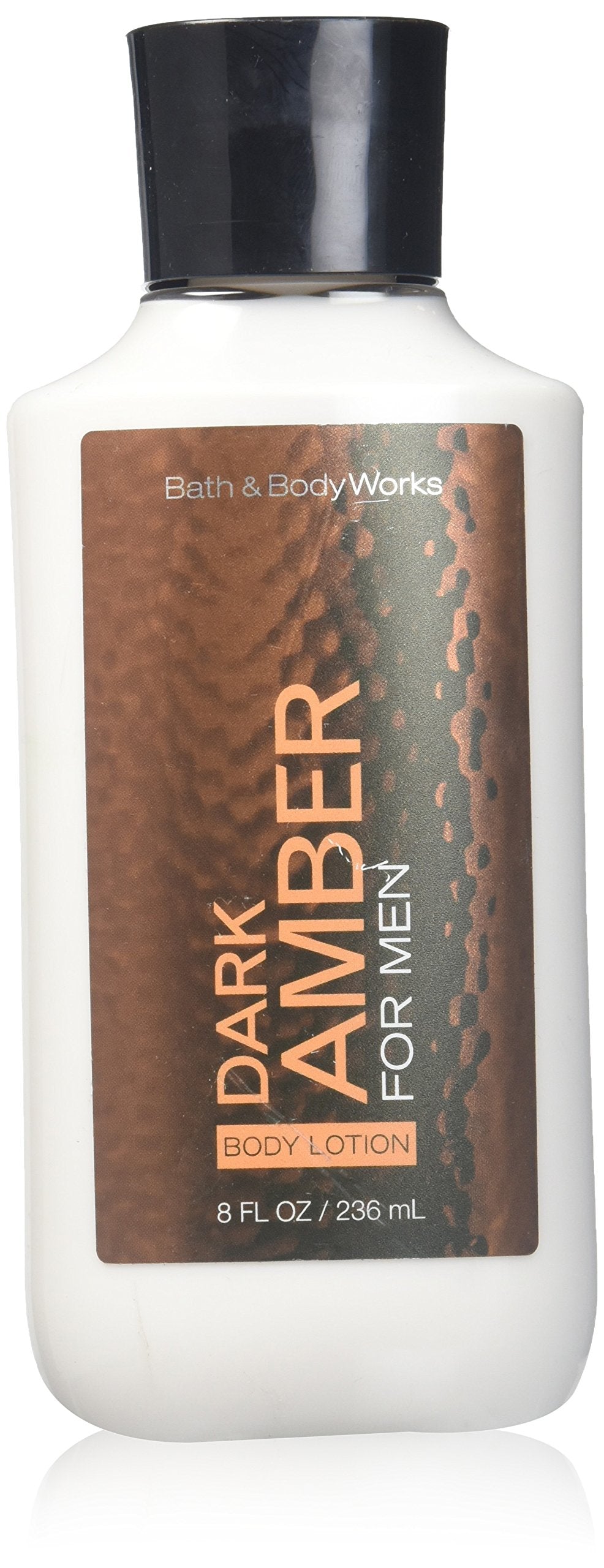 Bath Body Works Dark Amber 8.0 Oz Body Lotion