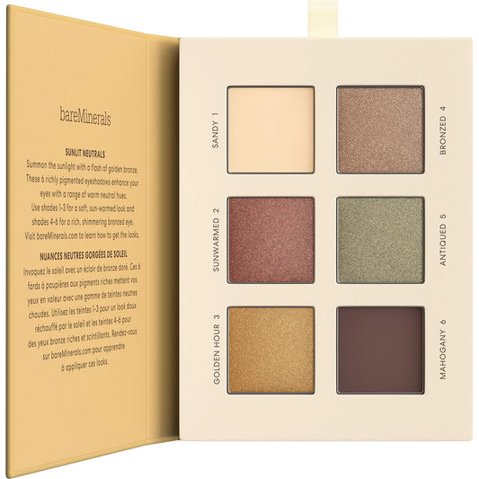 Bareminerals Mineralist Eyeshadow Palette, Six Richly Pigmented + Blendable Shades, Talc-Free Eye Shadow Palette Makeup, Vegan,