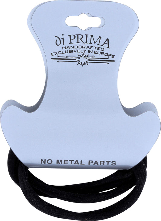 Di Prima Nylon Elastic Hair Styling Accessory, Black
