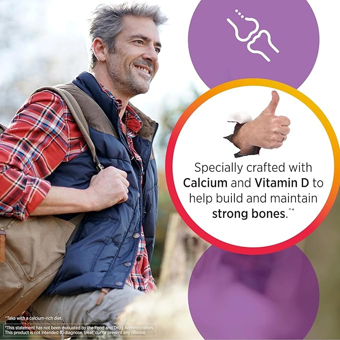 Centrum Silver Men 50 Plus Vitamins, Multivitamin Supplement, 200 Tablet (Pack of 1)