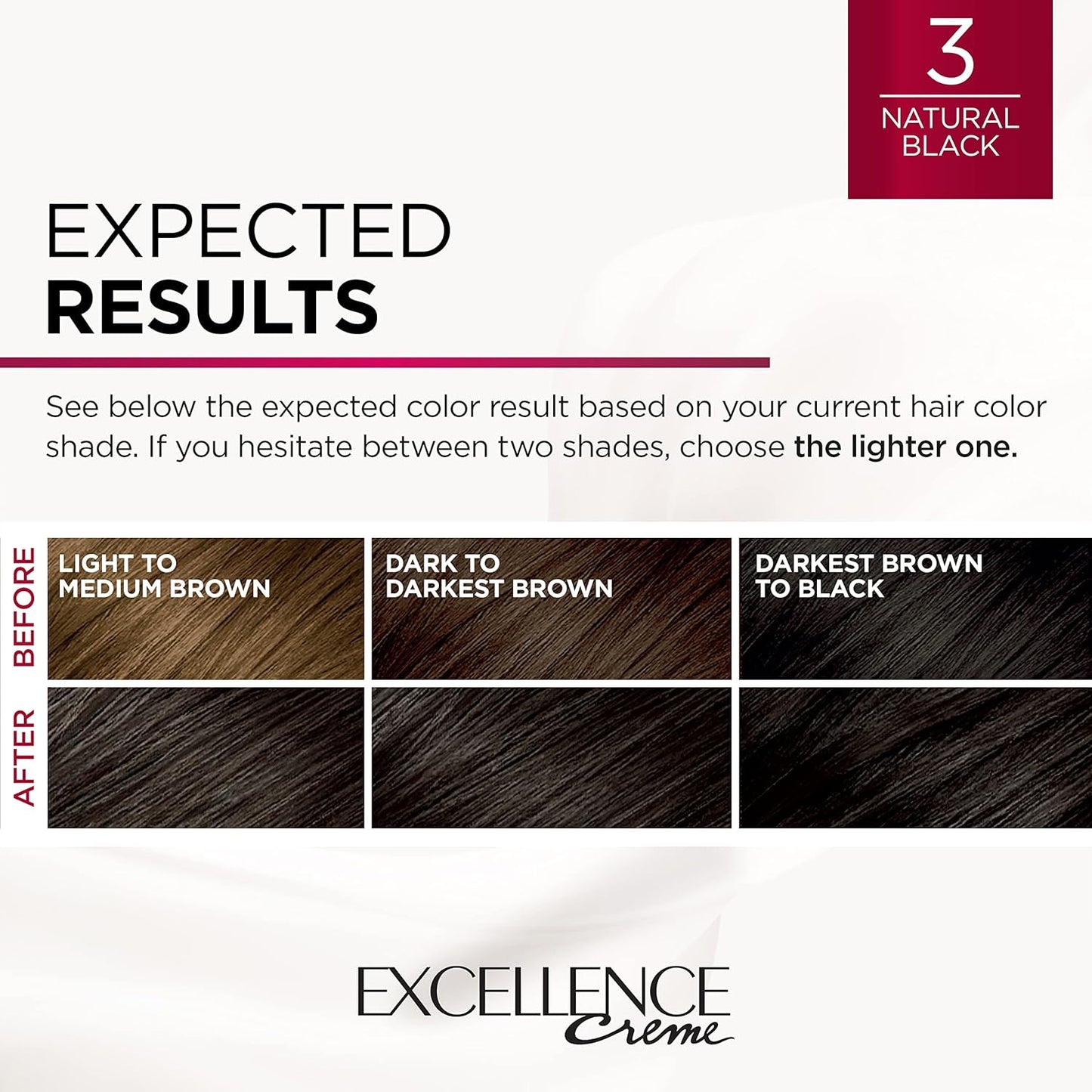 L'Oreal Paris Excellence 6G Light Golden Brown Hair Color | Gray Coverage, 8 Weeks