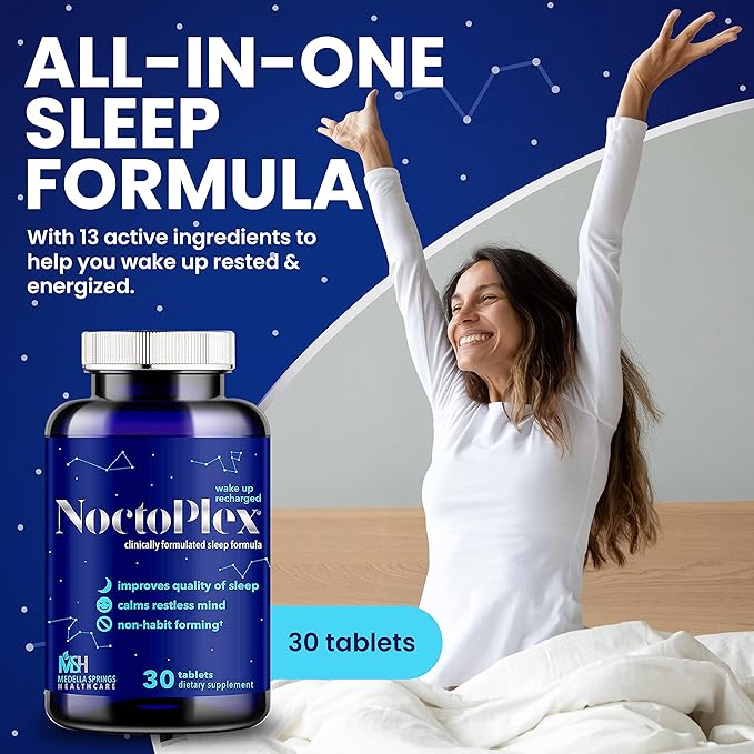 + Megastrain Probiotics for Women 100% Drug-Free & Non-Habit-Forming – Clinically Formulated Supplement - Proprietary Blend of Melatonin