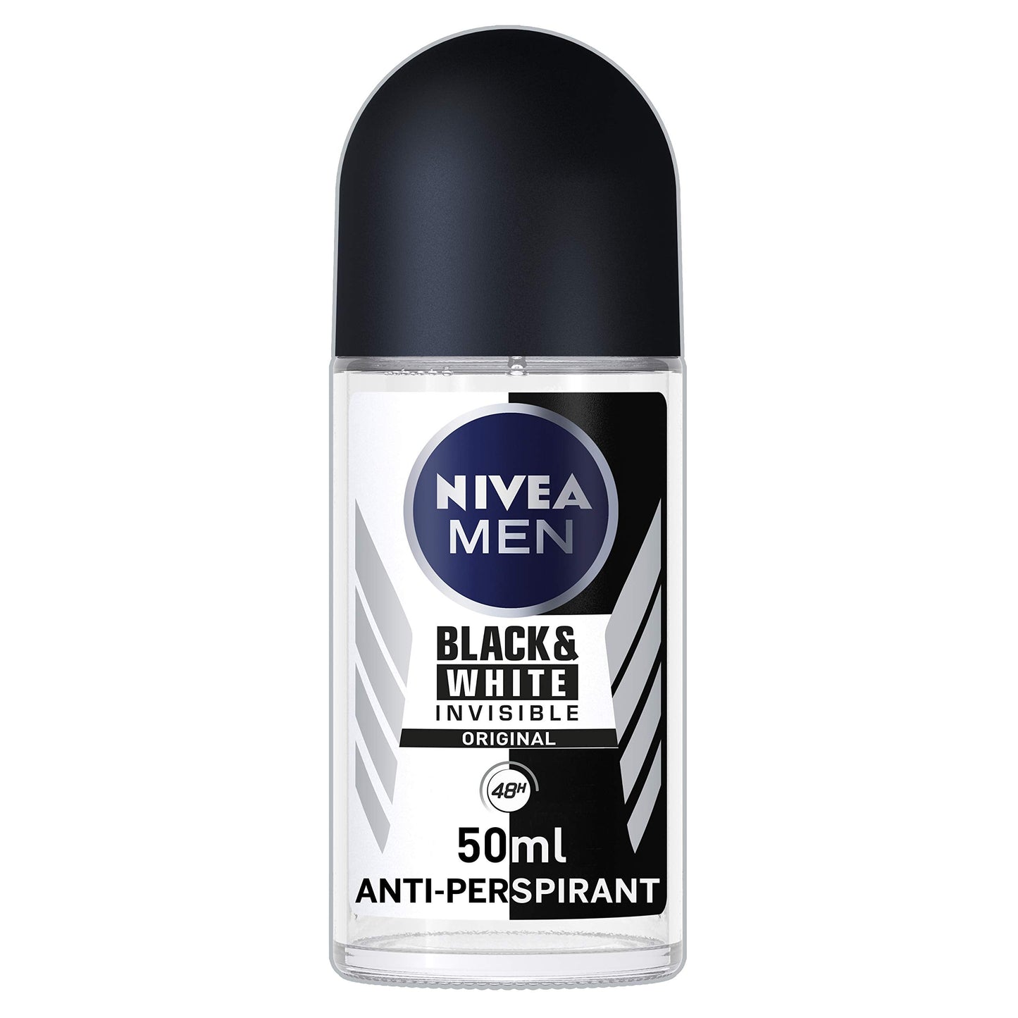Nivea 48H Deodorant Roll-On Roll On Invisible For Black&White Anti Perspirant 50Ml