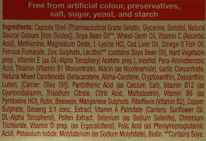 Multivitamin Mineral 30 Capsules