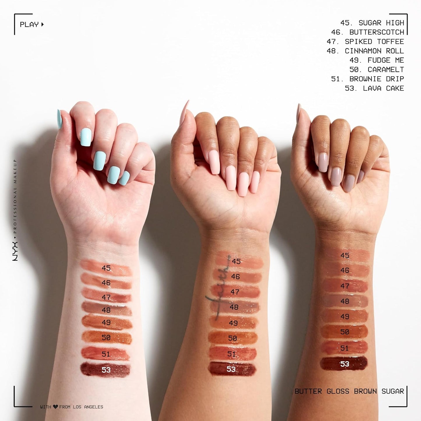 NYX Butter Gloss | Non-Sticky Lip Gloss in Tiramisu - Brown Shade