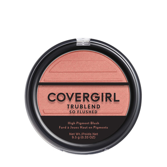 Covergirl Trublend So Flushed Coral Crush, Pressed, 0.33 Oz