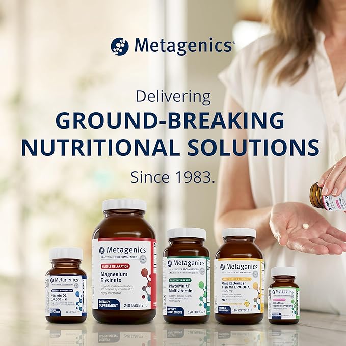 Metagenics MetaKids Nutrition Powder - Kids Multivitamin Powder - With Prebiotics, DHA, Protein & Amino Acids - Complete Protein - Non-GMO & Gluten Free - Vanilla - 13.33 oz