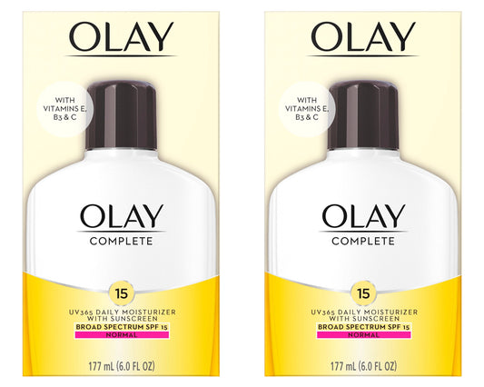 Olay Face Moisturizer Complete Lotion All Day Daily Facial Moisturizing Lotion Spf 15 For Normal Skin And Hydration, Oil-Free No