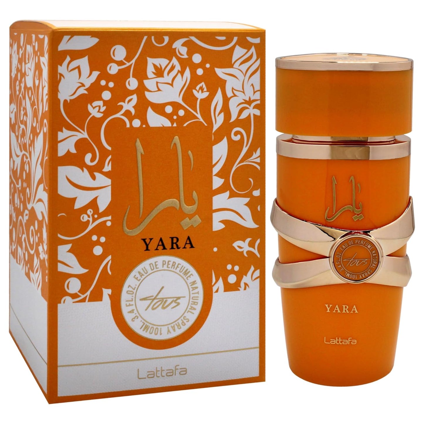Lattafa Yara Eau de Parfum Spray for Women | 3.4 Oz | Pack of 3