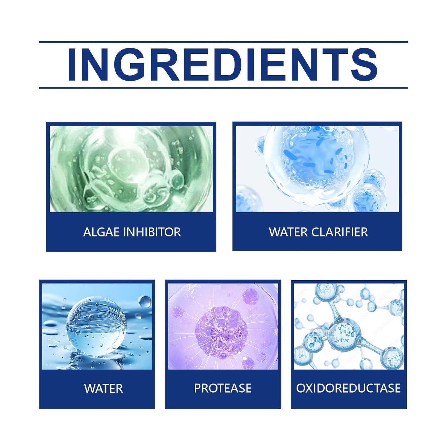 1 Pcs Aquarium Water Purifier 100ml - Clear Fish Tank Water, Removes Pollutants & Algae, Balances pH, Safe for Fish & Plants, Easy to Use Water Treatment Solution
