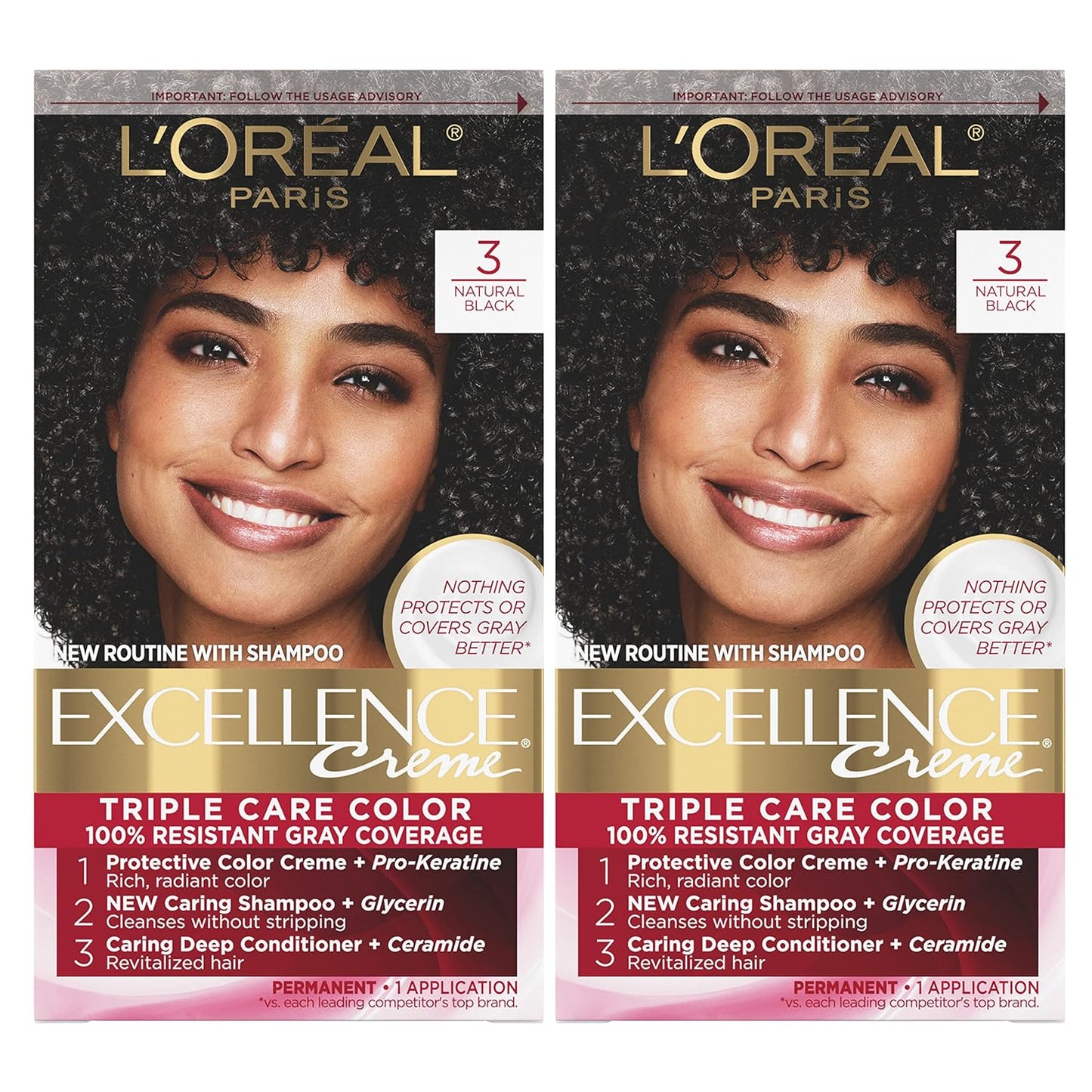 L'Oreal Paris Excellence 8G Medium Golden Blonde Hair Color | Gray Coverage, 8 Weeks