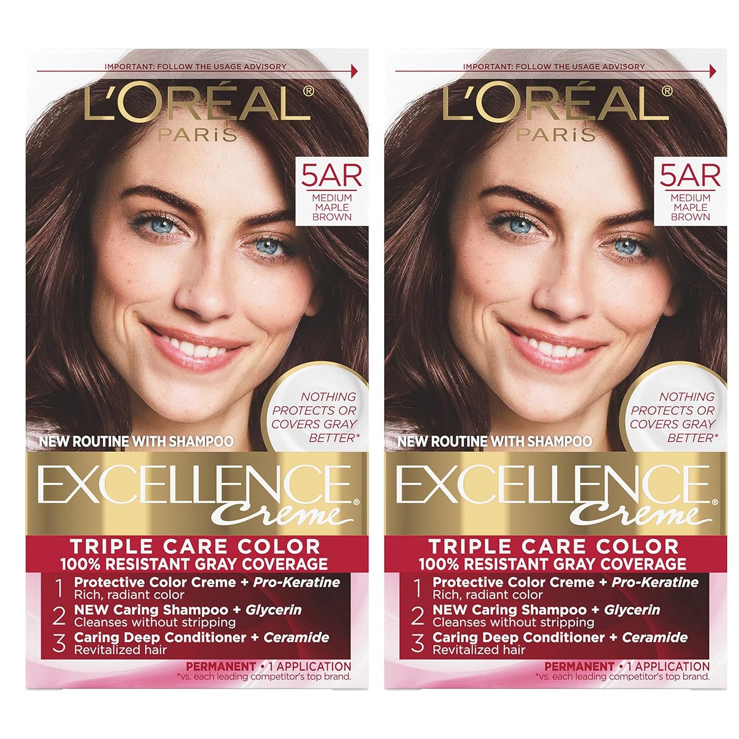 L'Oreal Paris Excellence Crème Hair Color | 9 Light Natural Blonde | Gray Coverage