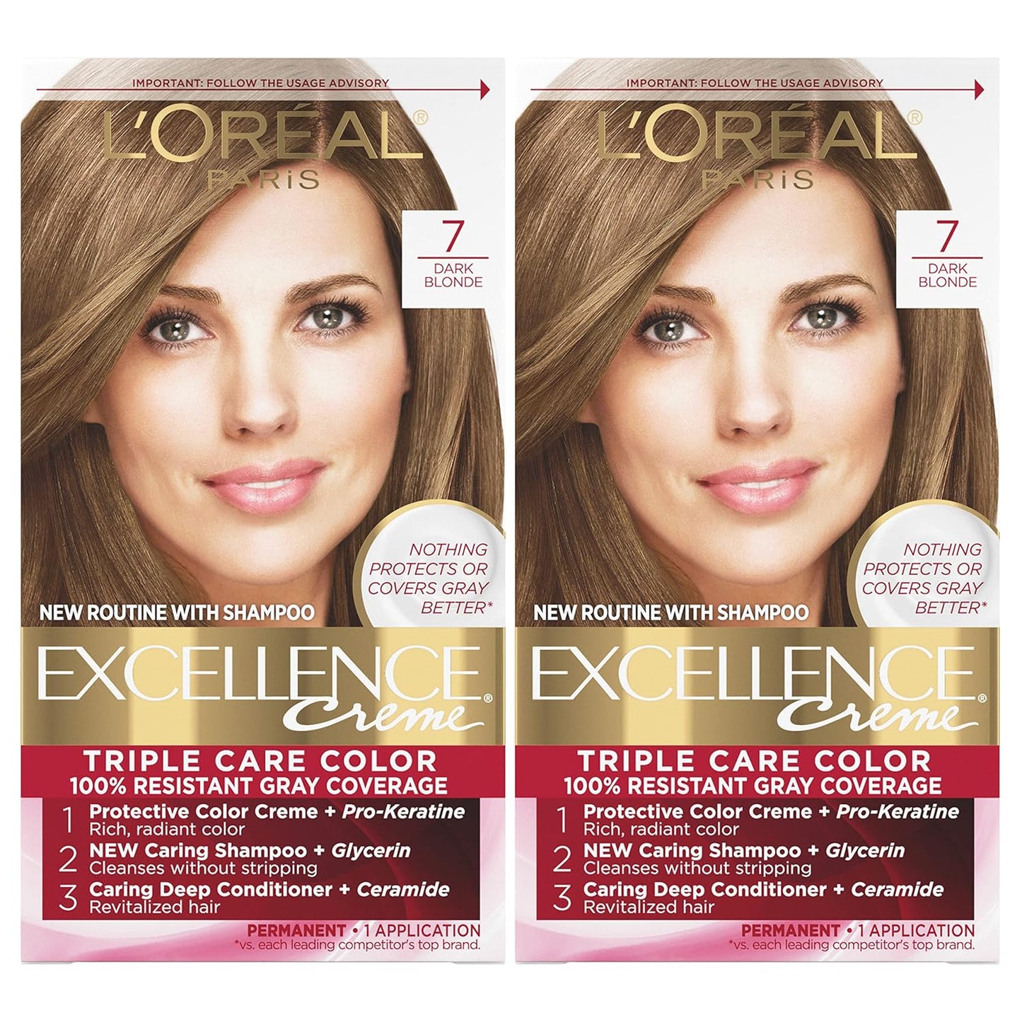 L'Oreal Paris Excellence Crème Hair Color | 9 Light Natural Blonde | Gray Coverage