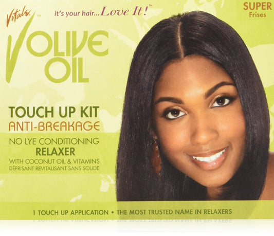 Vitale Olive Oil Touch Up Kit Conditioning No-Lye Relaxer System Super, 1 Ea, 1Count