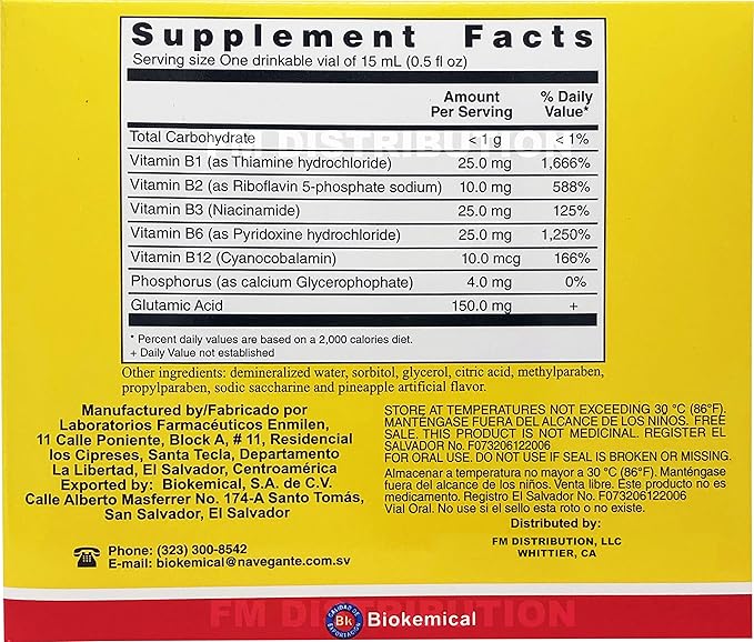 Foskrol (Complejo B) - B Complex Supplements