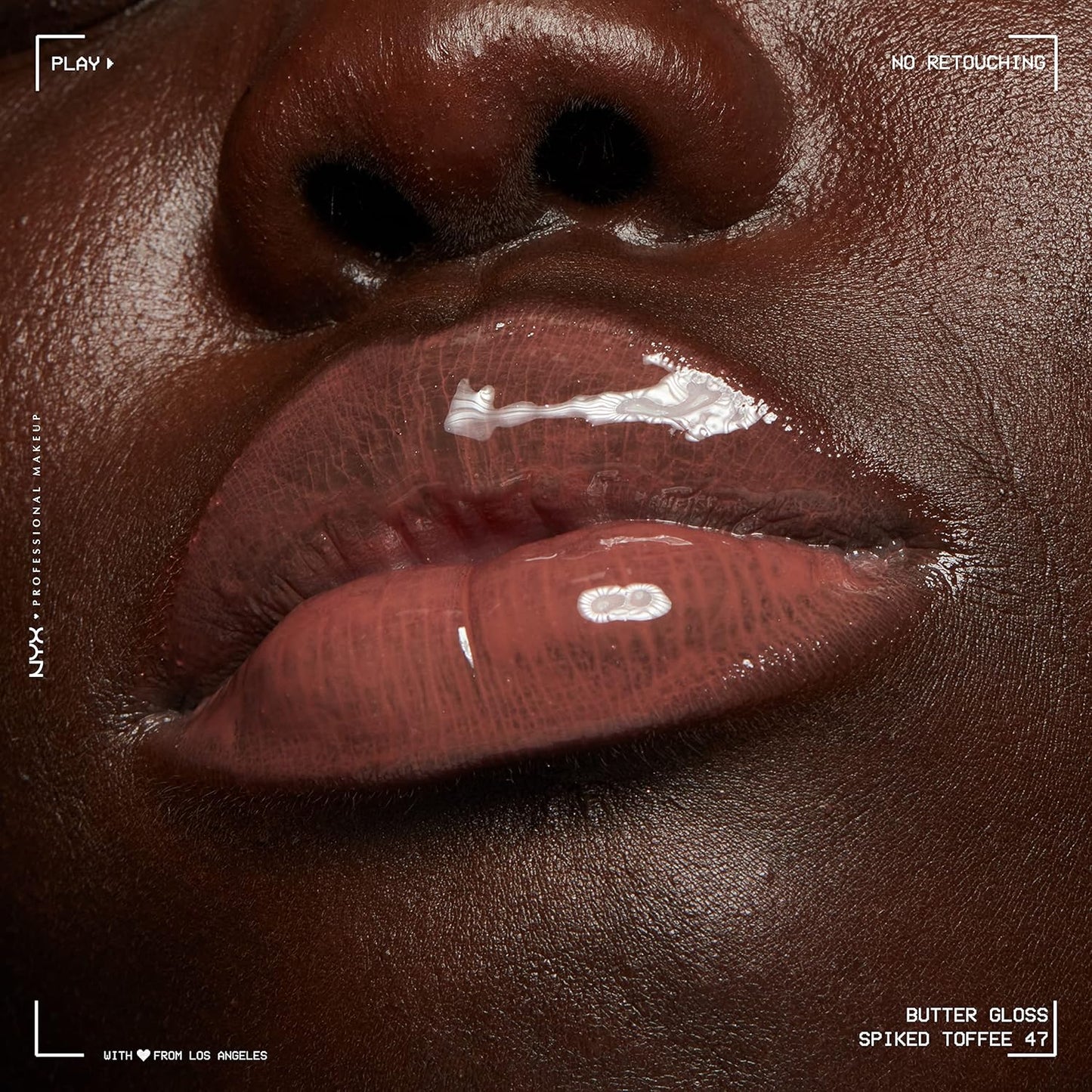 NYX Butter Gloss | Brown Sugar Non-Sticky Lip Gloss for Smooth Lips