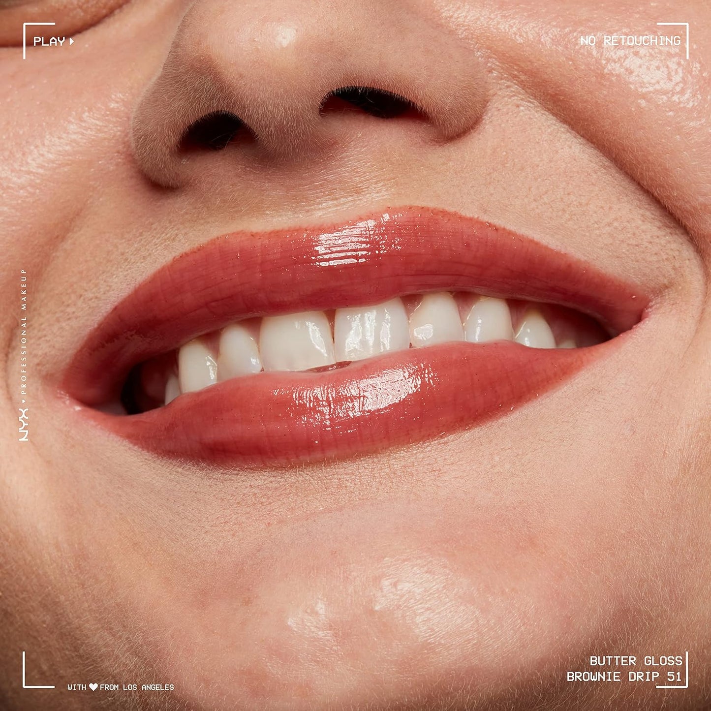 NYX Butter Gloss | Non-Sticky Deep Brown Lip Gloss for All Skin Tones