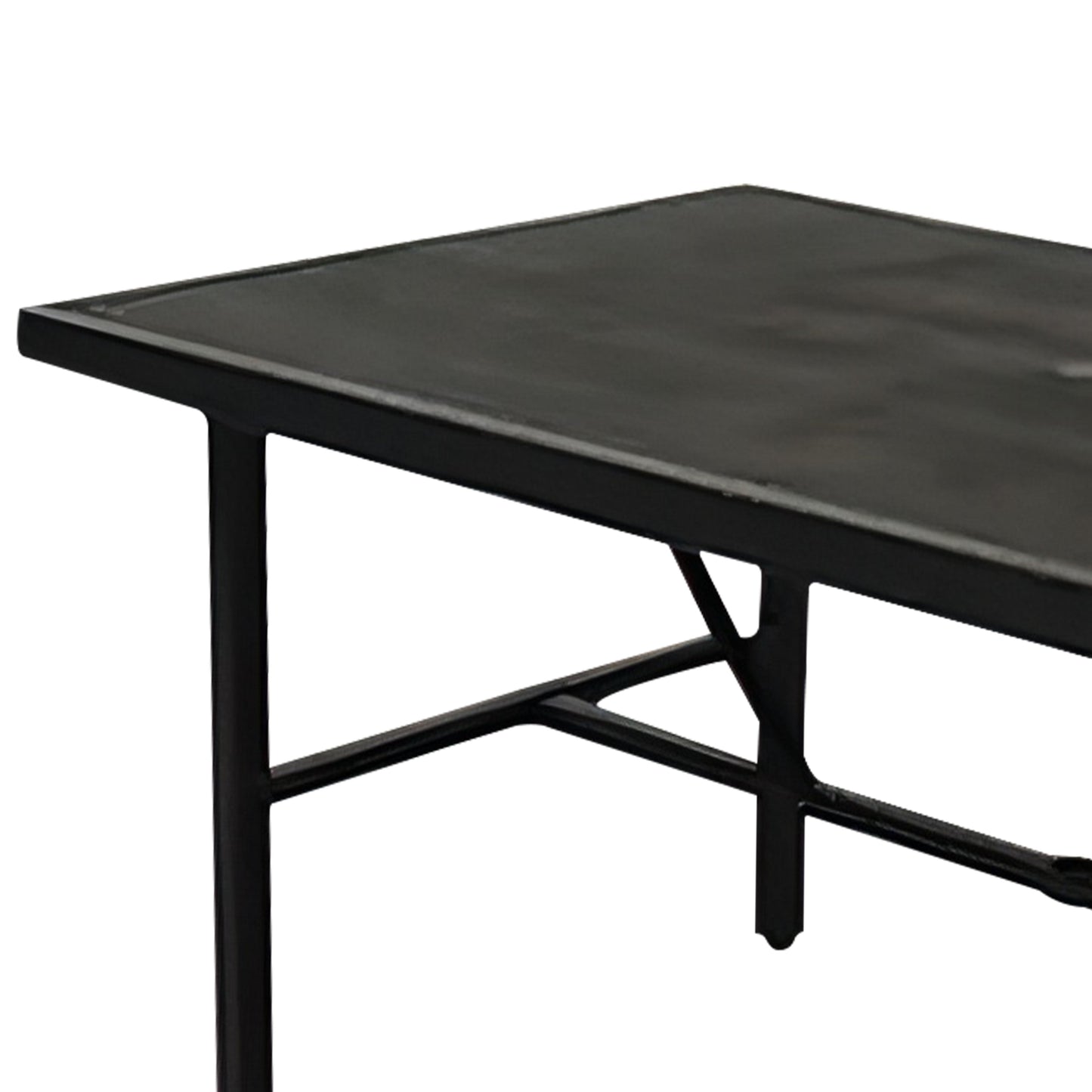 Four Seasons Courtyard Nantucket 40x72 Inch All Weather Patio Dining Table